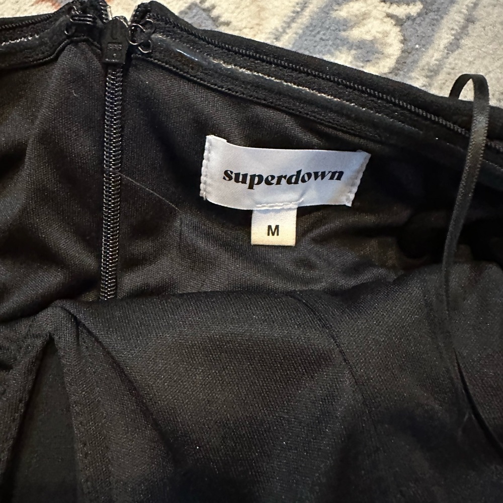 Revolve superdown black bodysuit - Picture 3 of 6